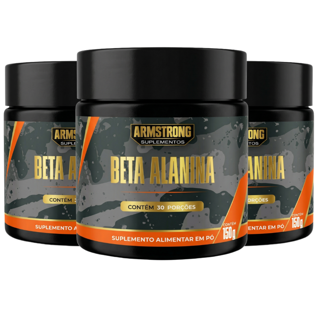 Kit 03 Beta Alanina Armstrong – 150g (Pó)
