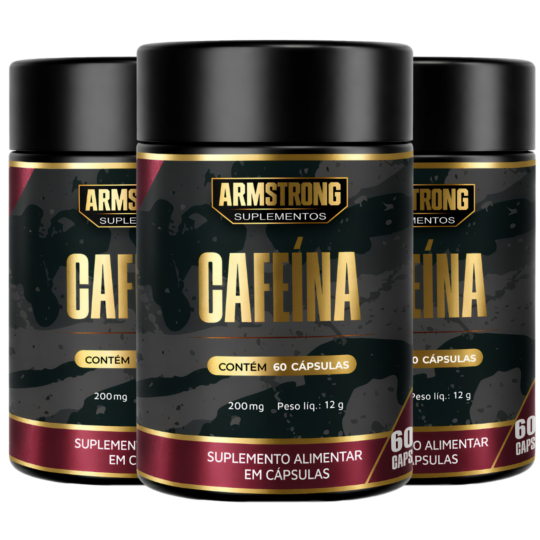 Kit 03 Cafeína Armstrong – 200mg