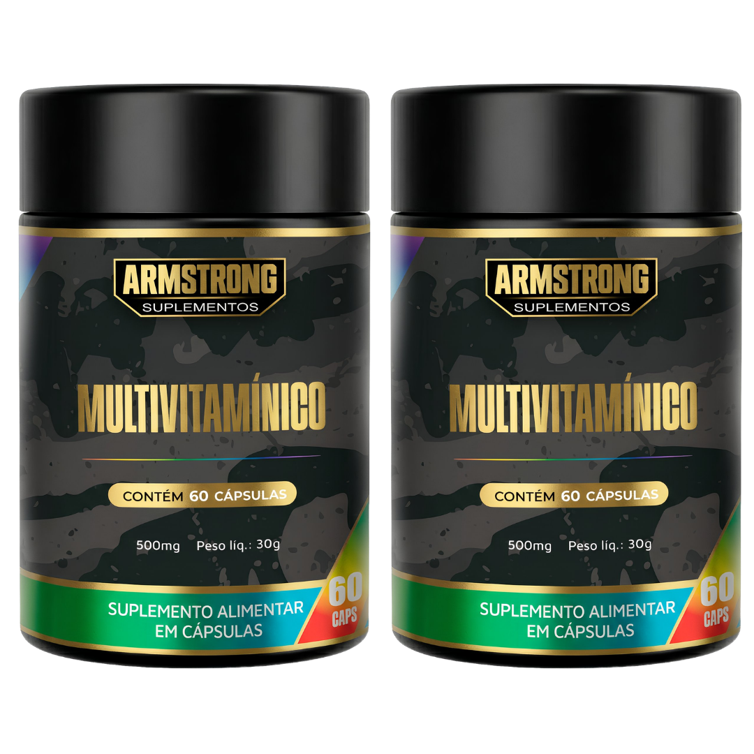 Kit 02 Multivitamínico Completo Armstrong