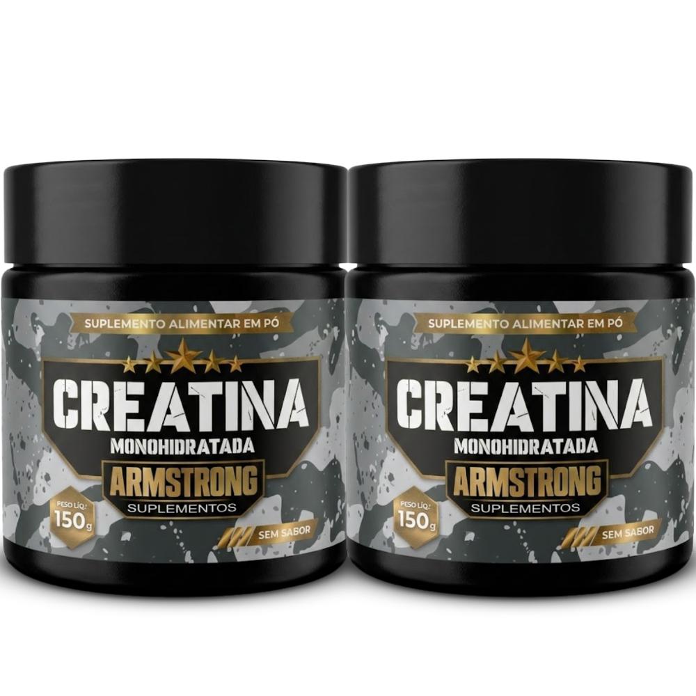 Creatina Monohidratada Armstrong Suplementos – 100% Pura (150g)