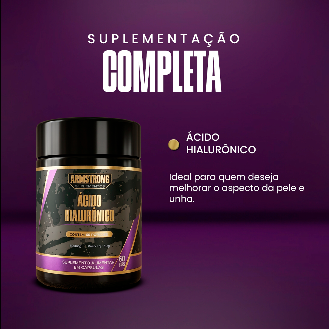 Ácido Hialurônico Armstrong – 150mg (60 Cápsulas)