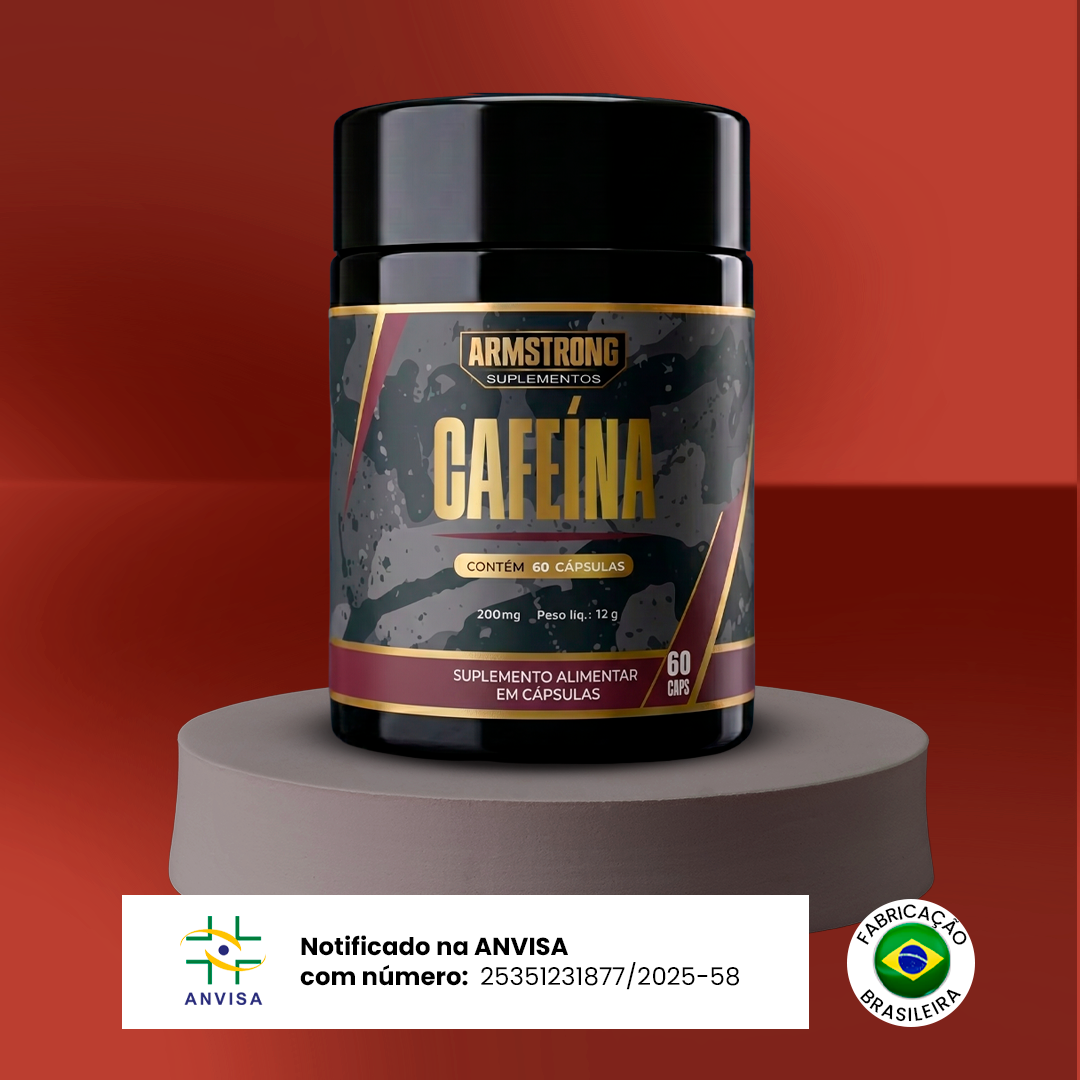 Cafeína Armstrong – 200mg (60 Cápsulas)