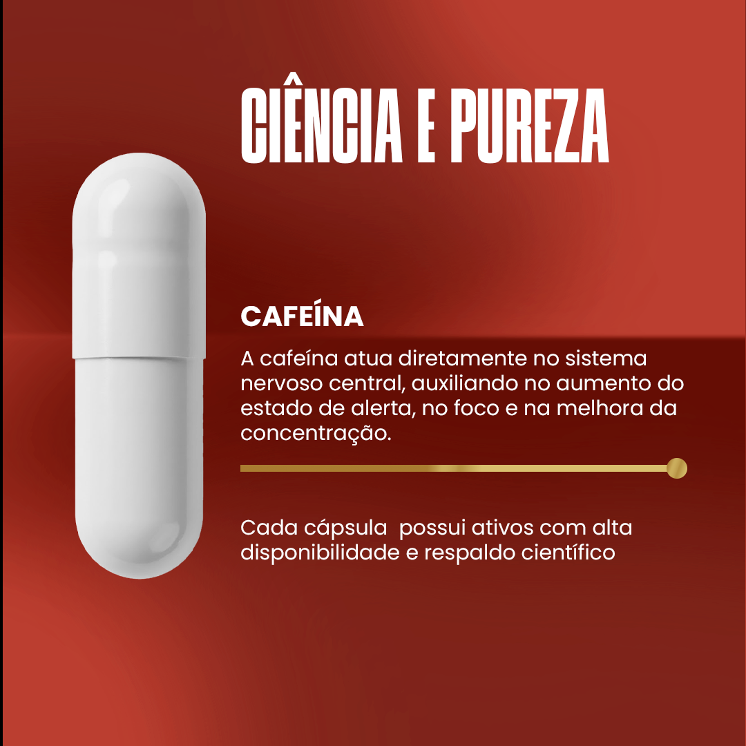 Cafeína Armstrong – 200mg (60 Cápsulas)