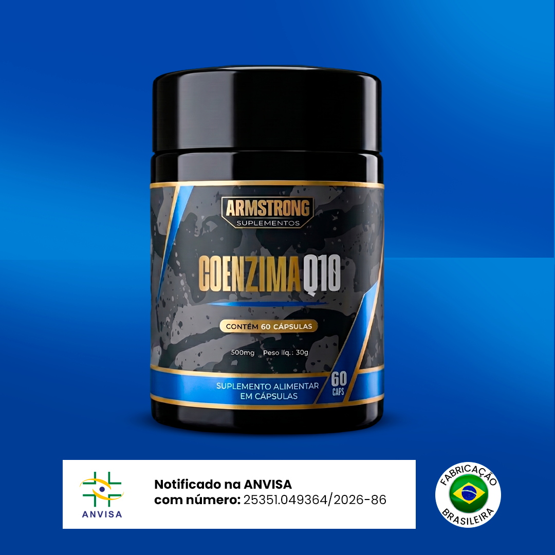 Coenzima Q10 Armstrong – 200mg (60 Cápsulas)