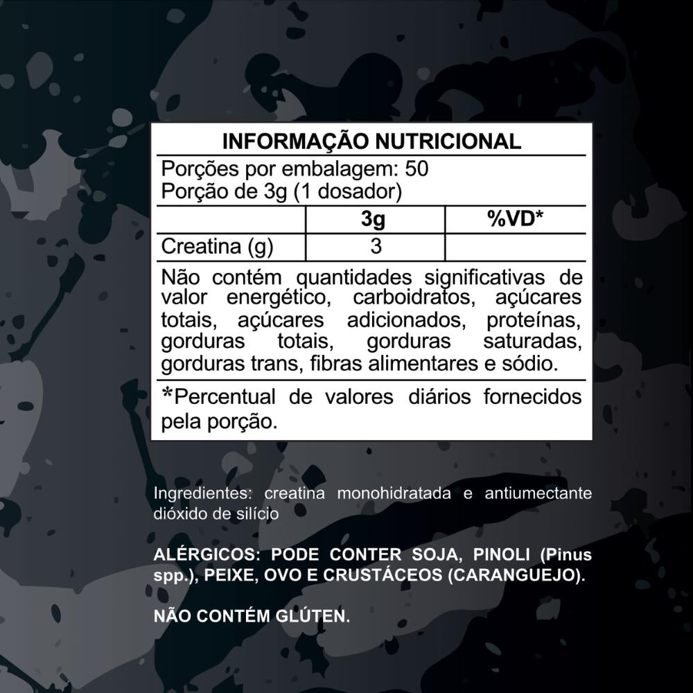 Creatina Monohidratada Armstrong Suplementos – 100% Pura (150g)
