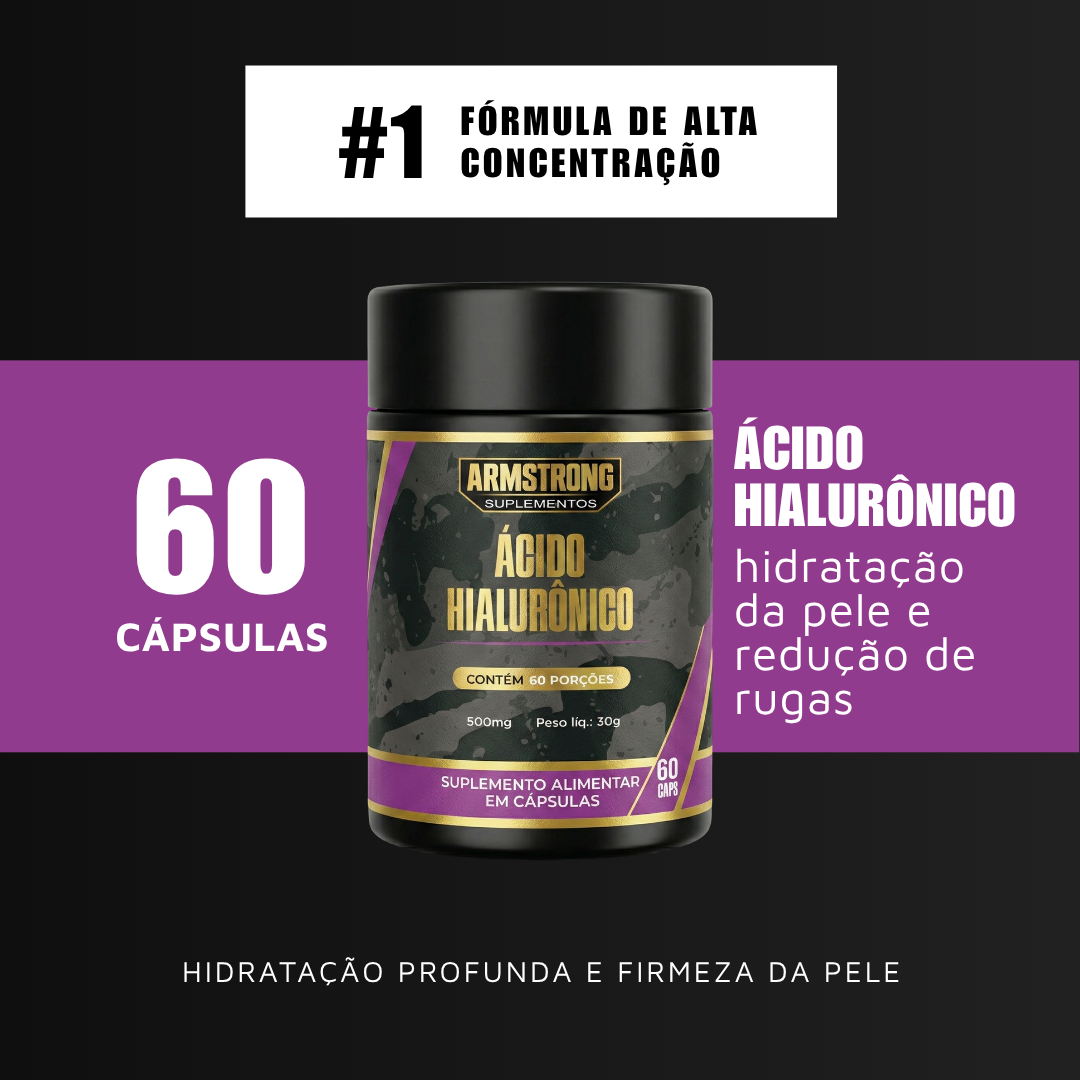 Ácido Hialurônico Armstrong – 150mg (60 Cápsulas)