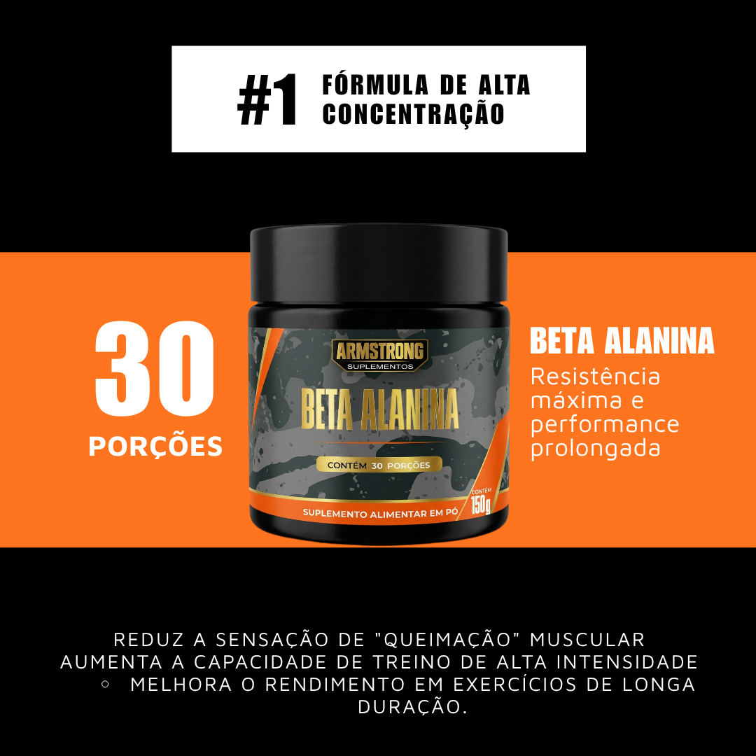 Beta Alanina Armstrong – 150g (Pó)