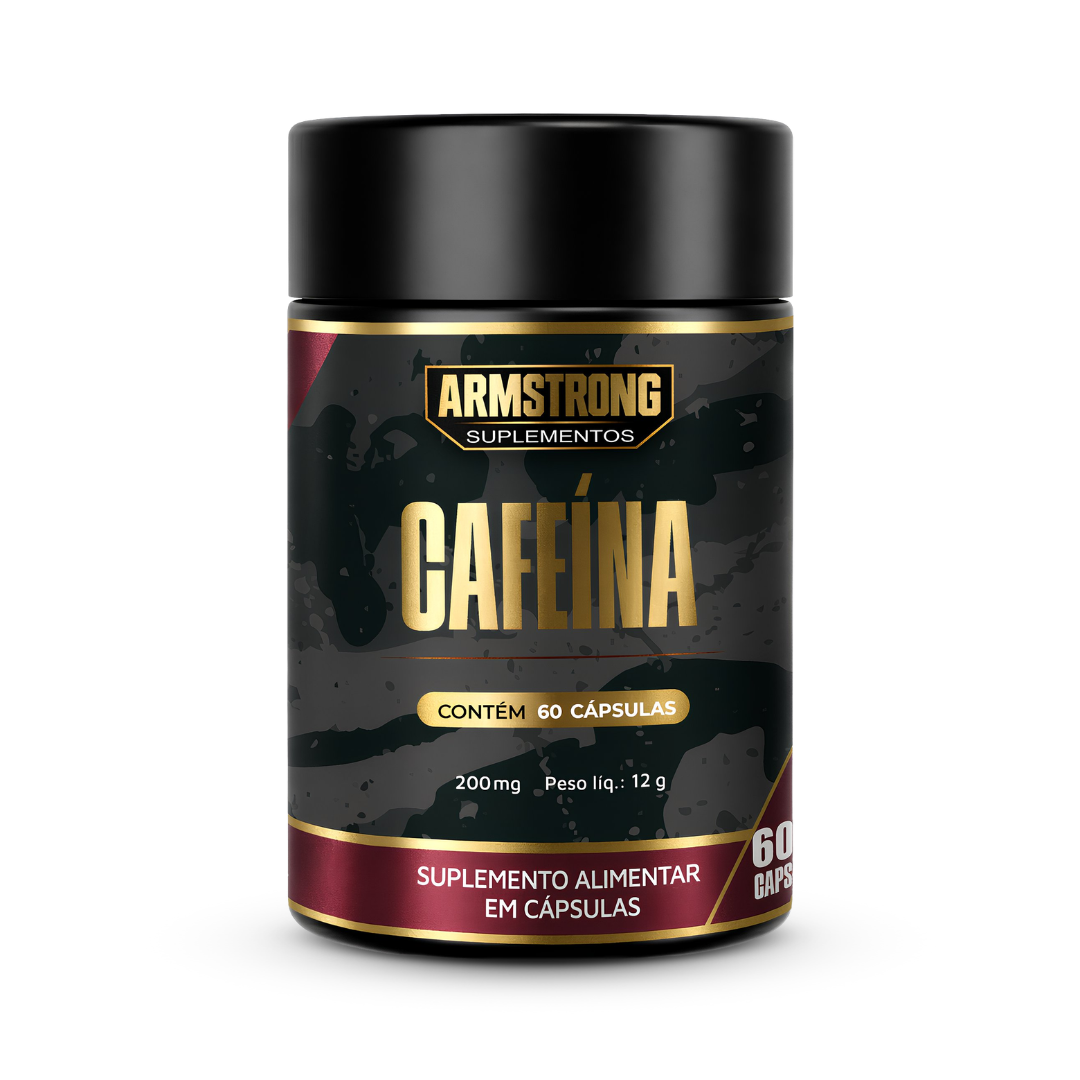 Cafeína Armstrong – 200mg (60 Cápsulas)