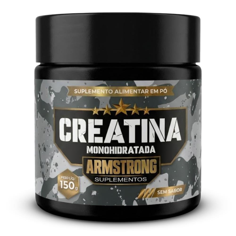 Creatina Monohidratada Armstrong Suplementos – 100% Pura (150g)