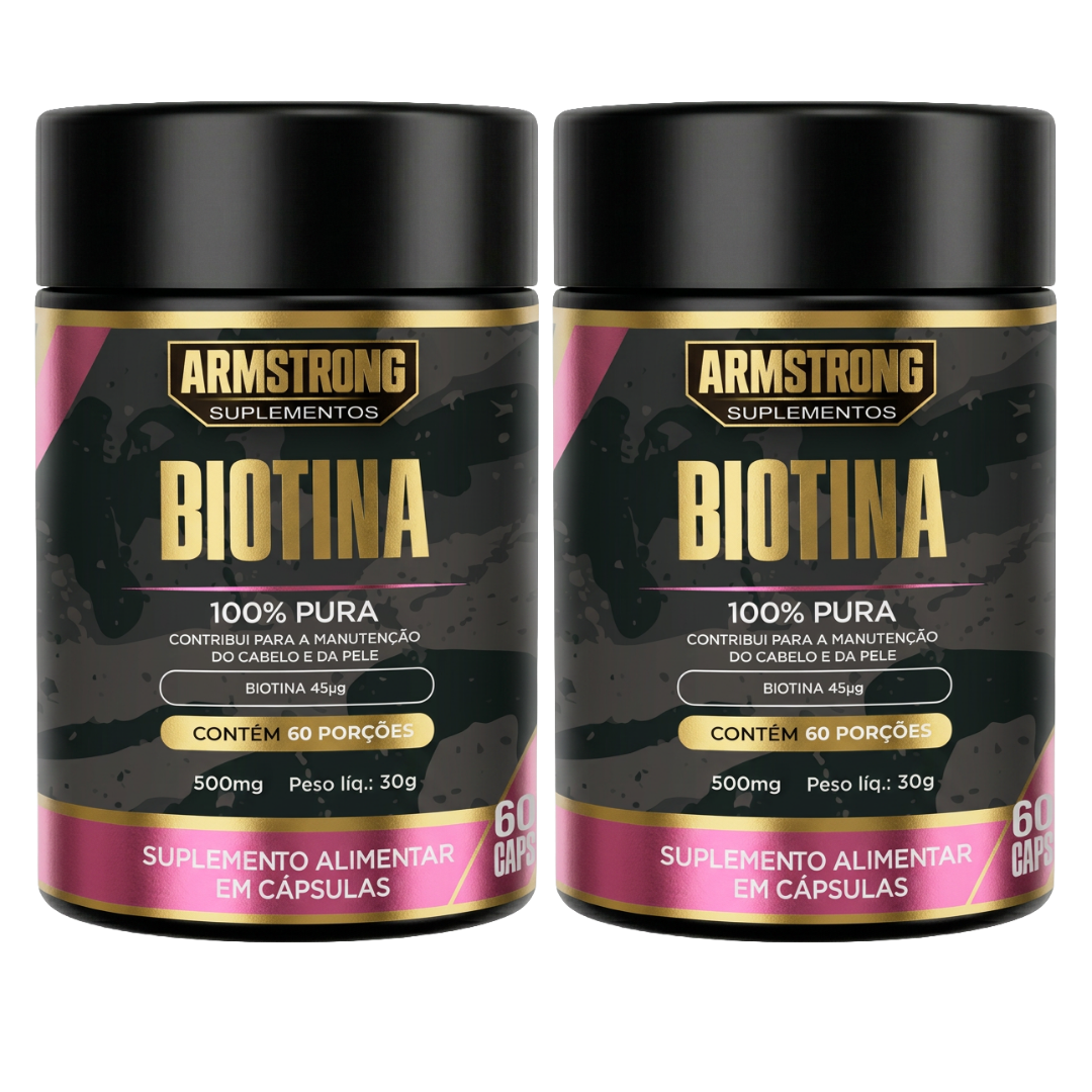 Kit 02 Biotina Armstrong – Armstrong Suplementos