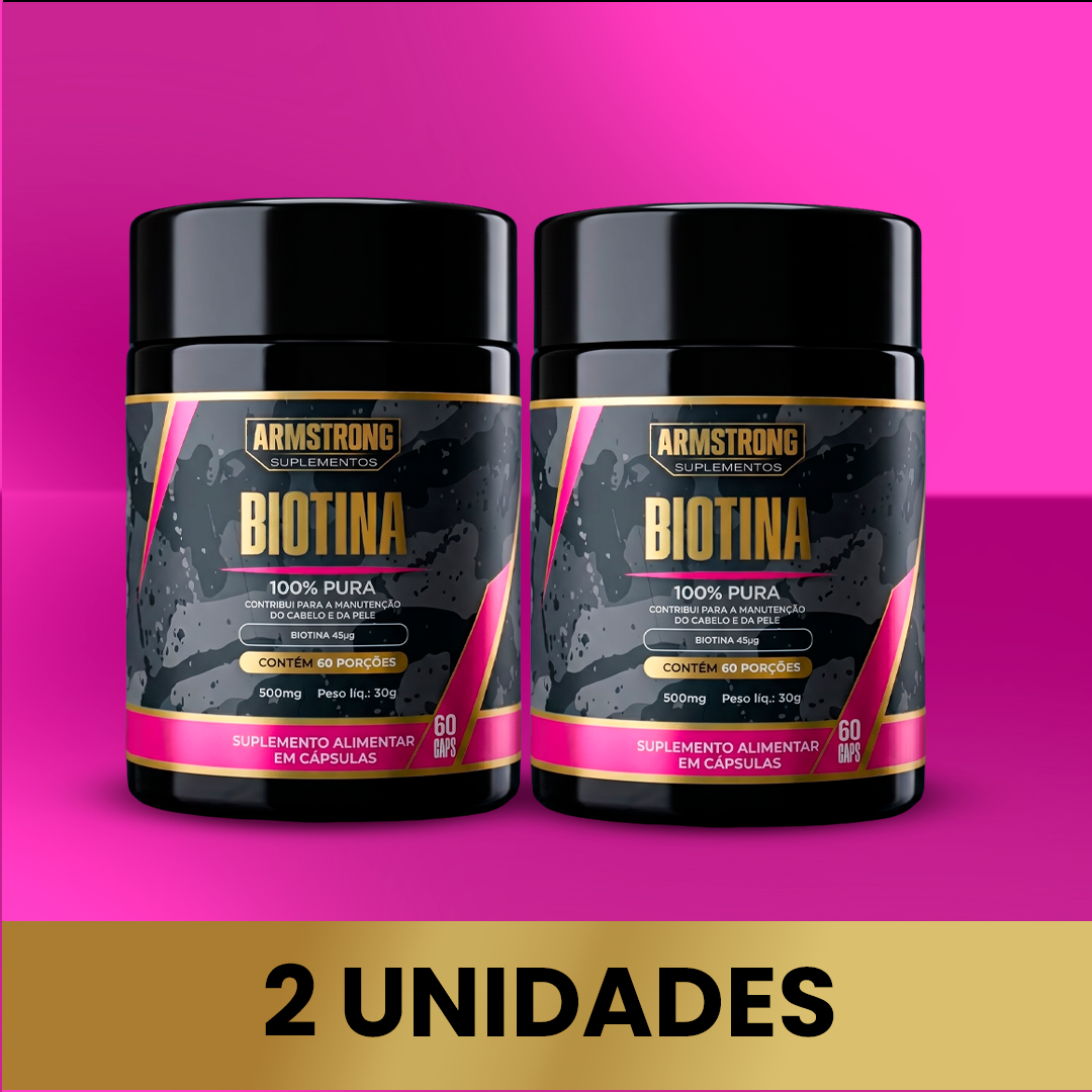 Kit 02 Biotina Armstrong – Armstrong Suplementos
