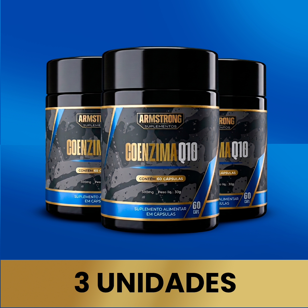 Kit 03 Coenzima Q10 Armstrong – 200mg