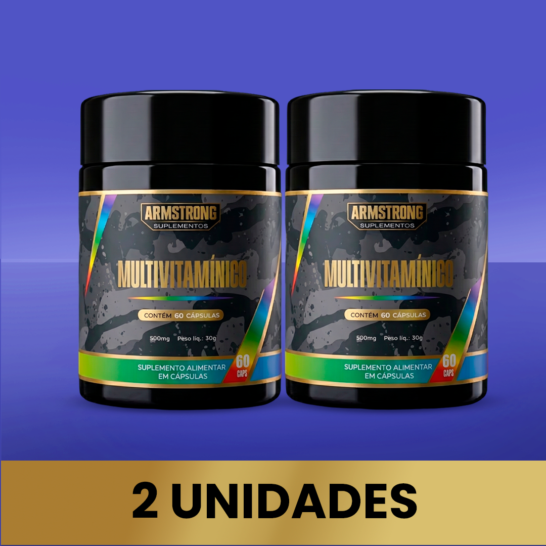 Kit 02 Multivitamínico Completo Armstrong