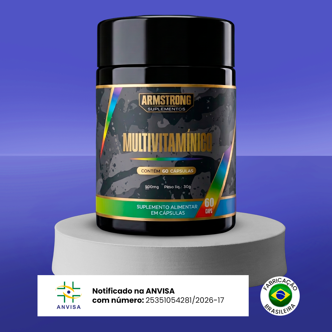 Multivitamínico Completo Armstrong – 60 Cápsulas