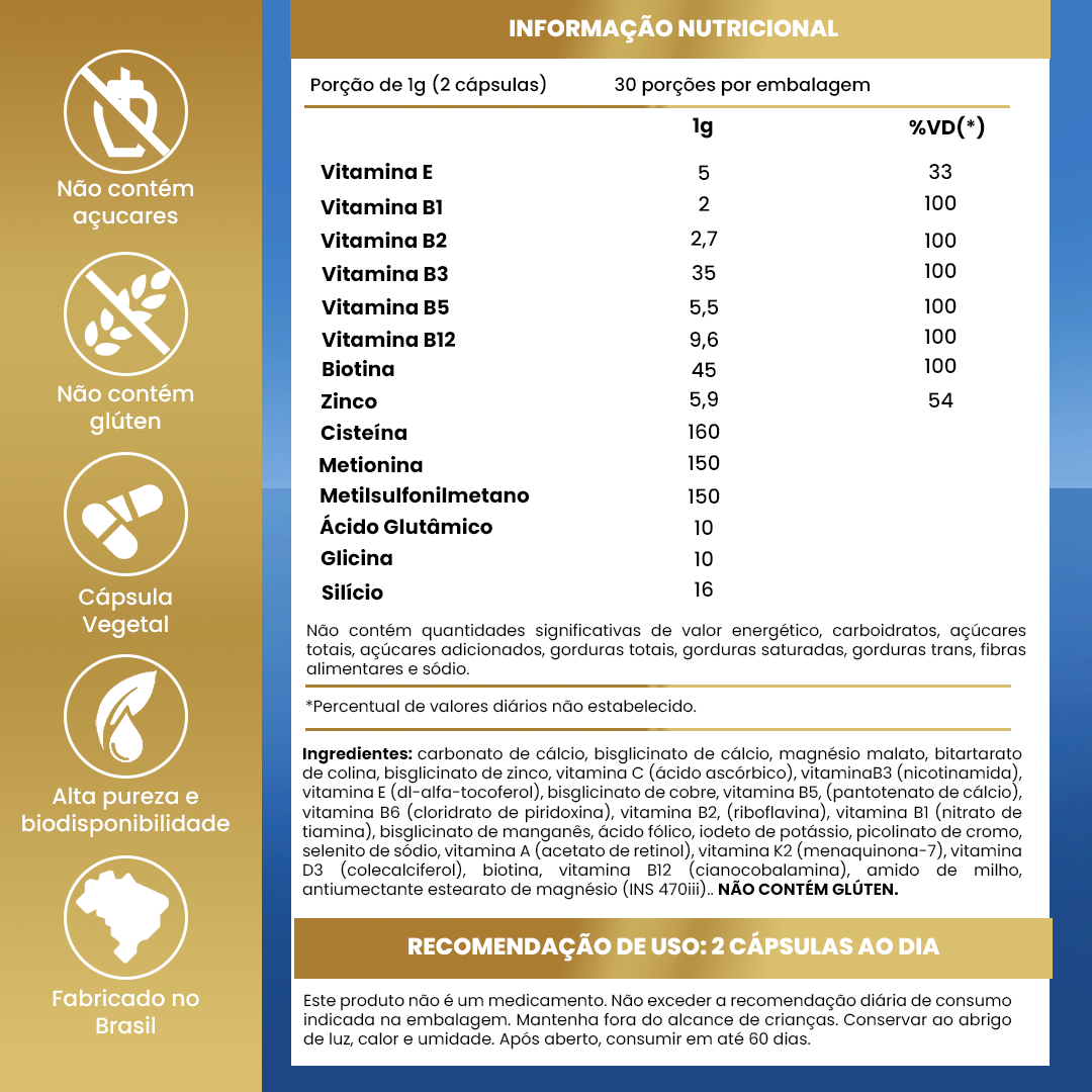 Kit 02 Multivitamínico Completo Armstrong