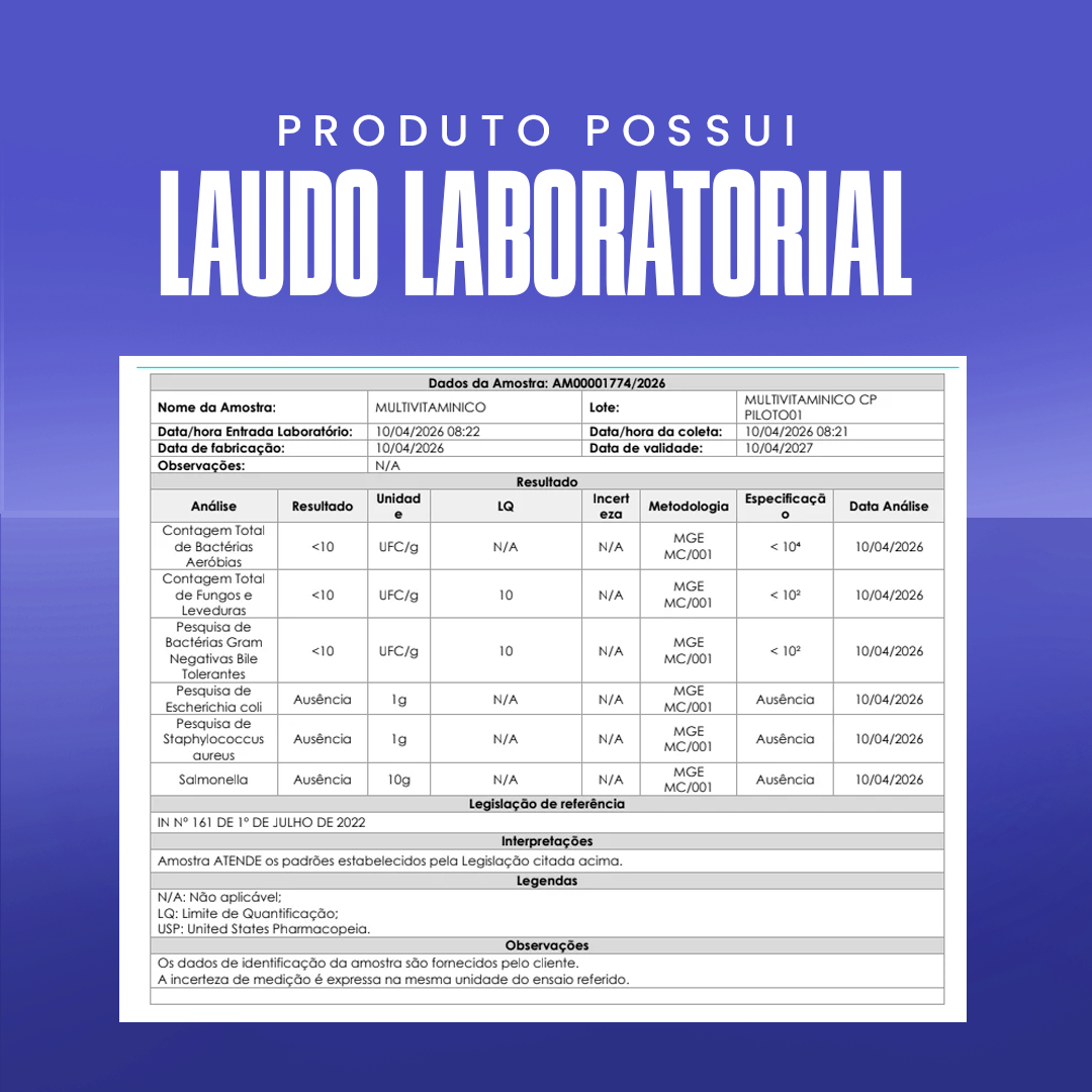 Kit 02 Multivitamínico Completo Armstrong