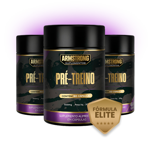 Pré-Treino Armstrong – 60 Cápsulas